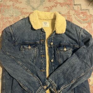 Sherpa Jean Jacket